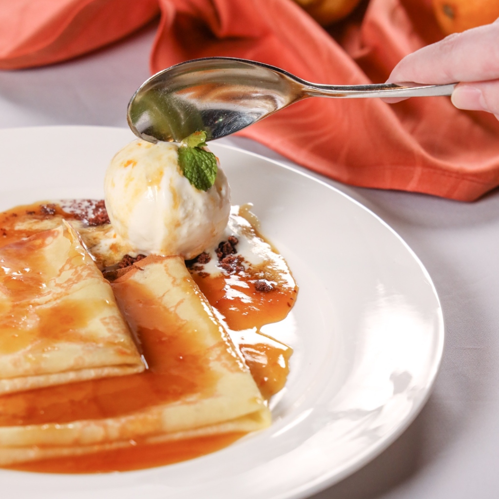Tableside Crepe Suzette
